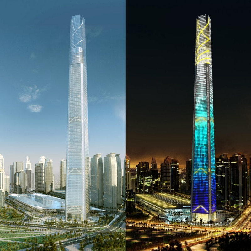 Illustration for article titled The Sad Fates of the World's Six Tallest Unfinished Buildings